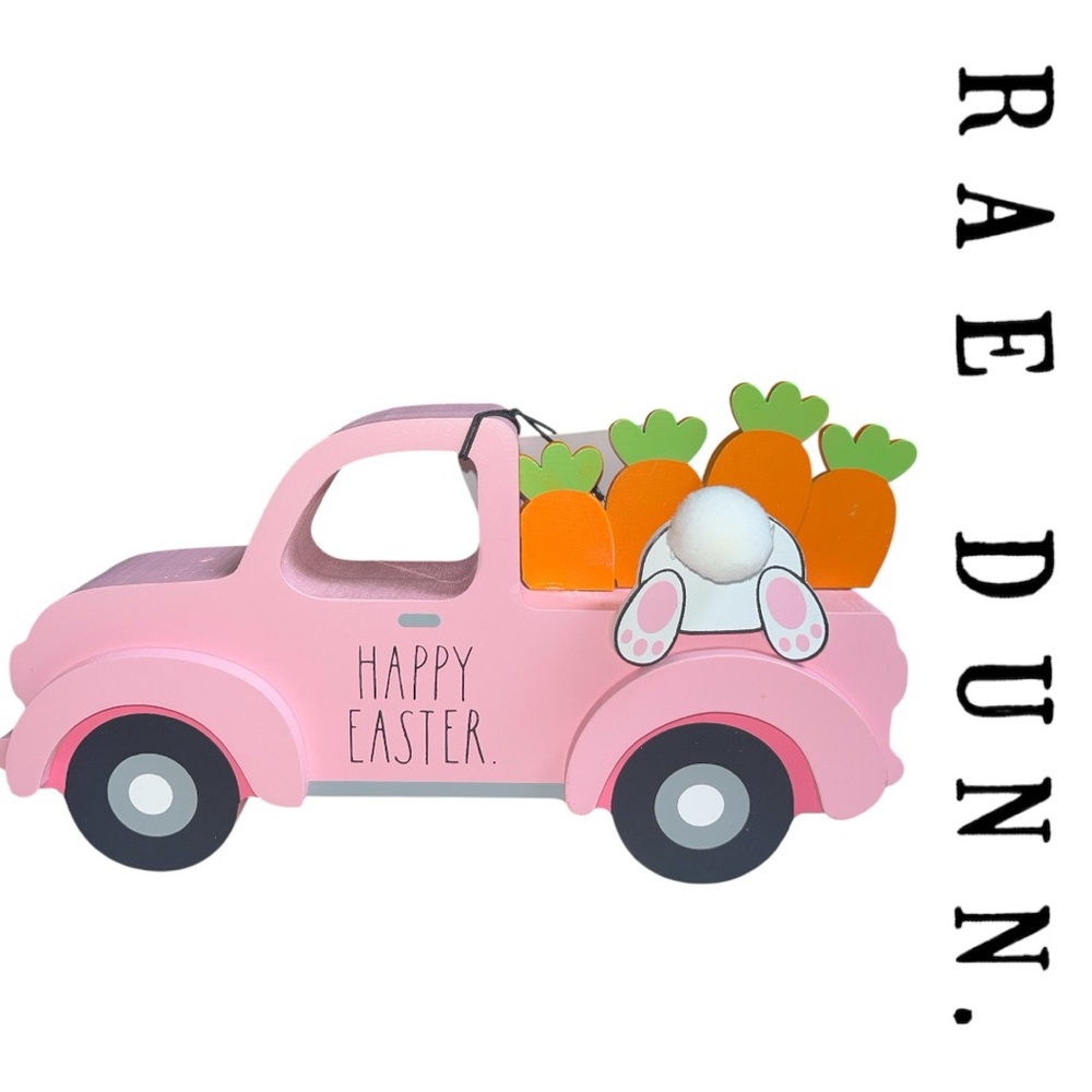 Rae Dunn Happy Easter Wooden Truck